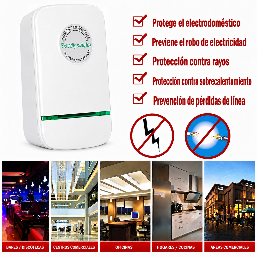 Ahorrador De Energía 2x1 + envio gratis - pago contraentrega